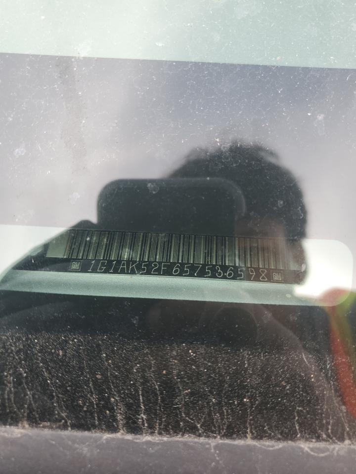 2005 Chevrolet Cobalt VIN: 1G1AK52F657536598 Lot: 70659185