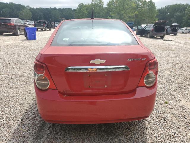  CHEVROLET SONIC 2013 Czerwony