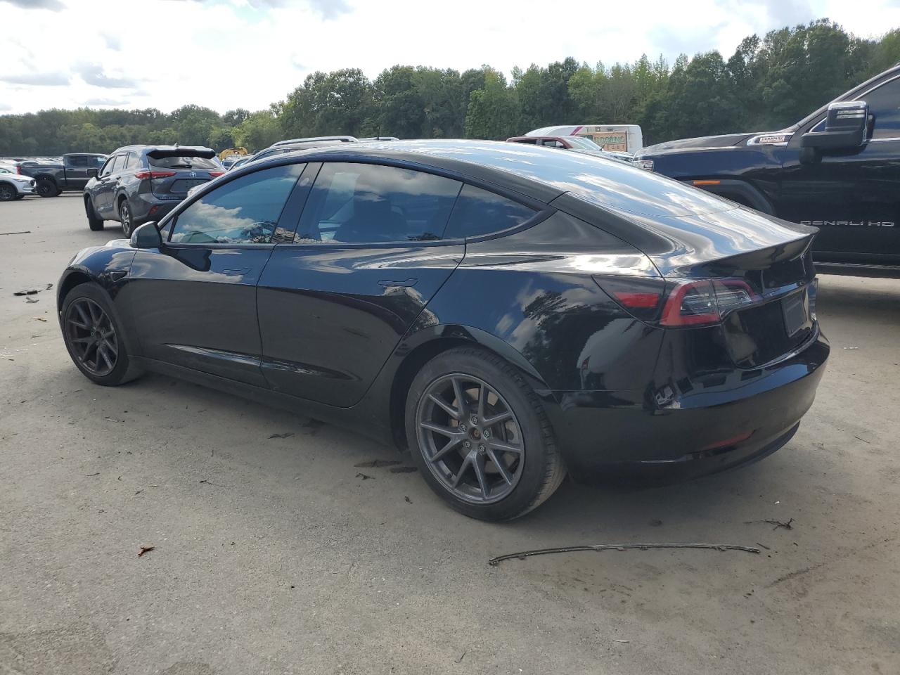 2023 Tesla Model 3 black null electric 5YJ3E1EA5PF382608 photo #3