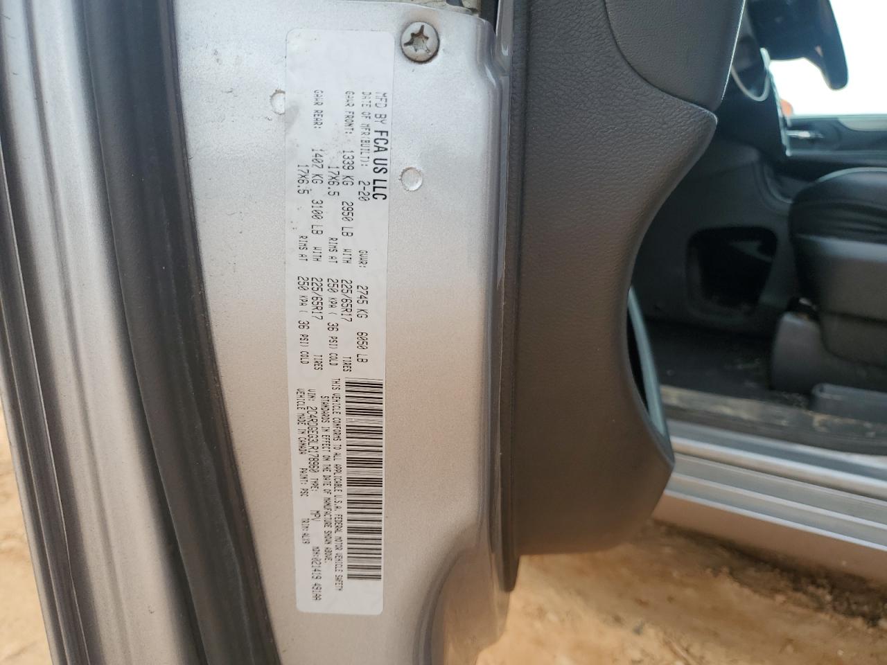 2020 Dodge Grand Caravan Gt VIN: 2C4RDGEG3LR178960 Lot: 68111725