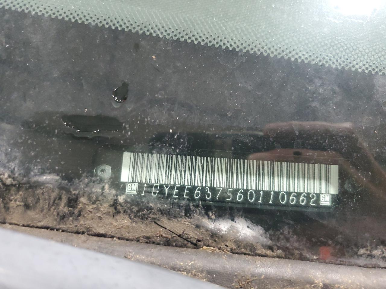 2006 Cadillac Srx VIN: 1GYEE637560110662 Lot: 68501525