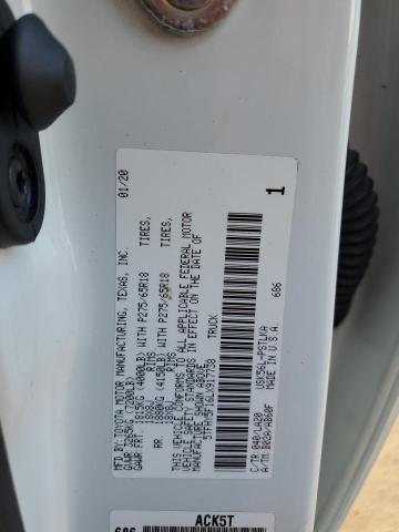 2020 TOYOTA TUNDRA CREWMAX LIMITED  