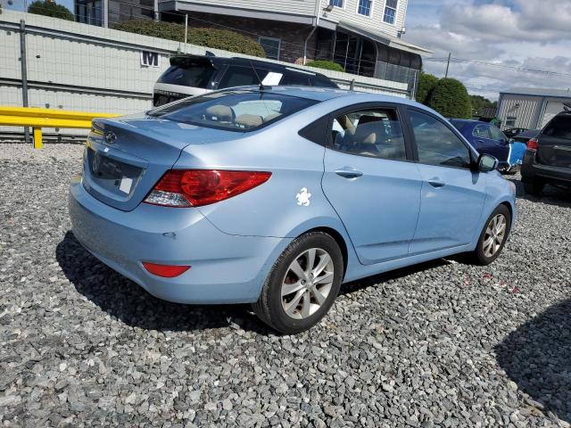  HYUNDAI ACCENT 2012 Blue