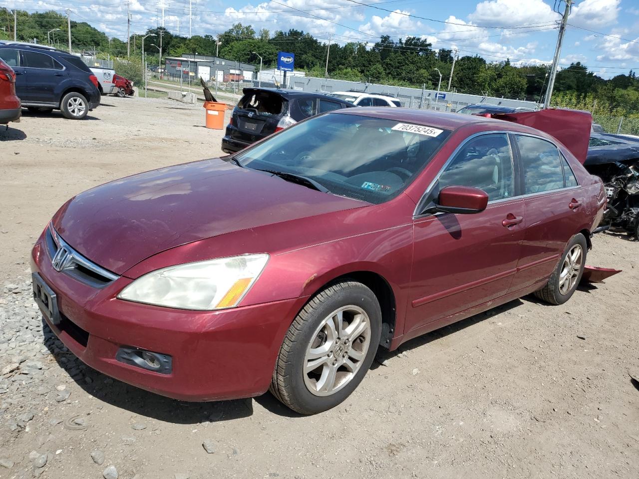 2006 Honda Accord Se VIN: 1HGCM56326A085802 Lot: 70375245