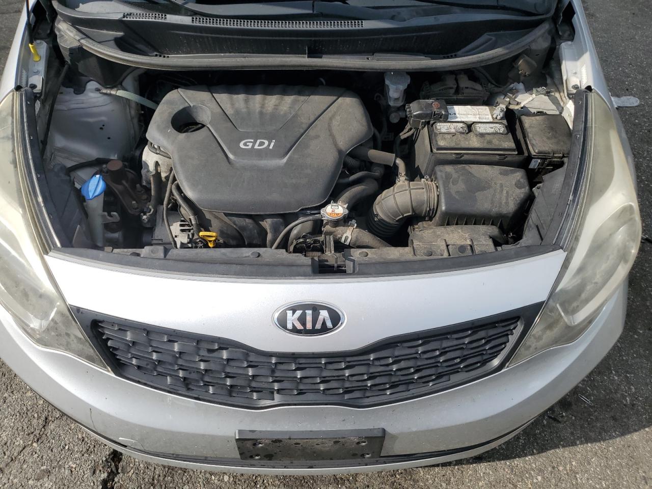 2015 Kia Rio Lx VIN: KNADM4A34F6515043 Lot: 68391465