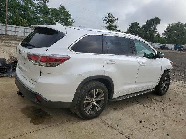  TOYOTA HIGHLANDER 2016 Белы