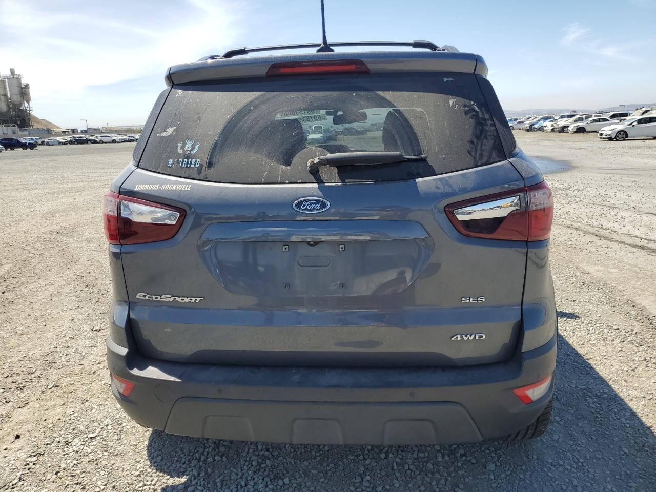 2018 Ford Ecosport Ses VIN: MAJ6P1CL1JC182153 Lot: 69153685