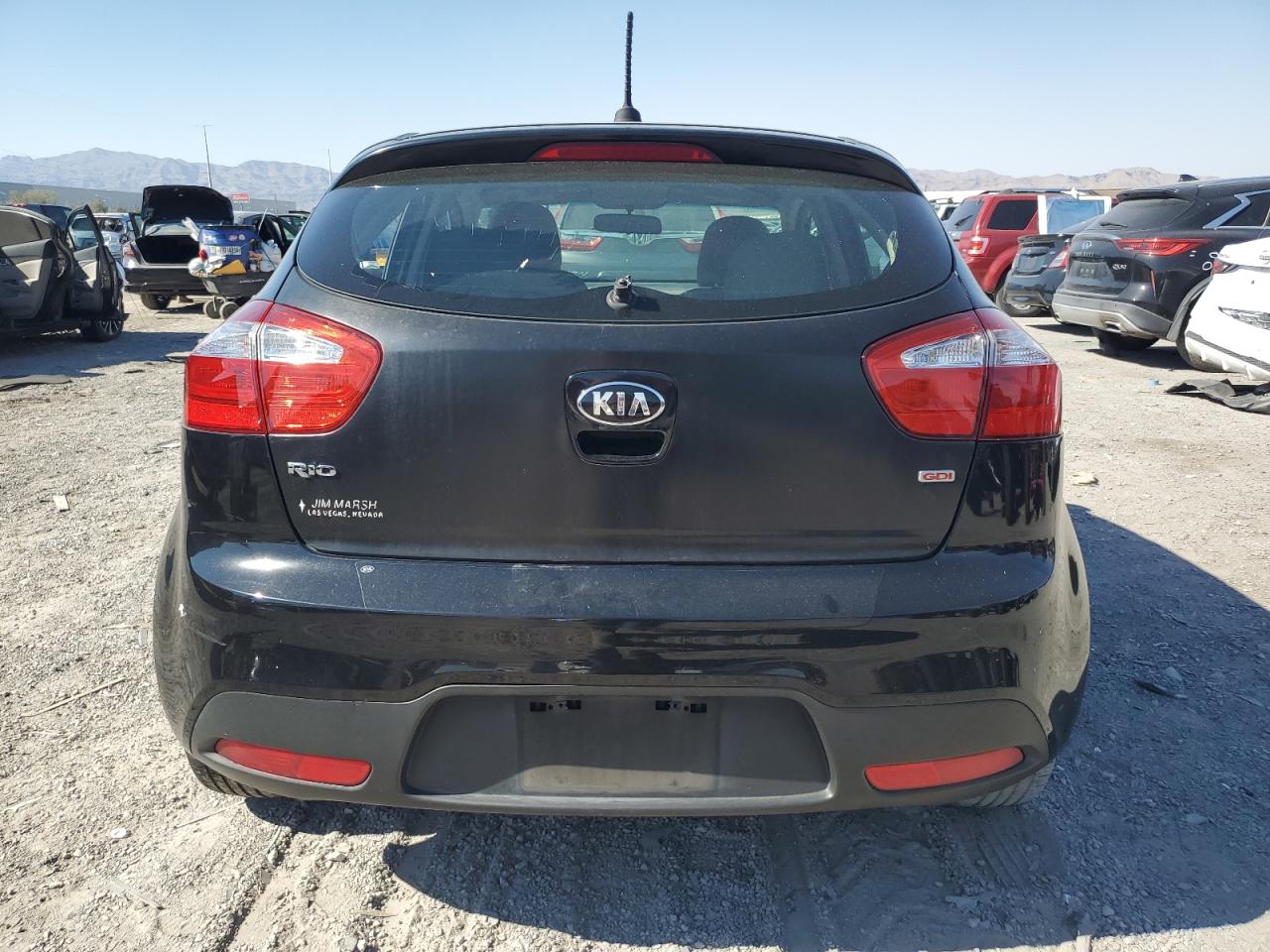 2014 Kia Rio Lx VIN: KNADM5A32E6387289 Lot: 69195805