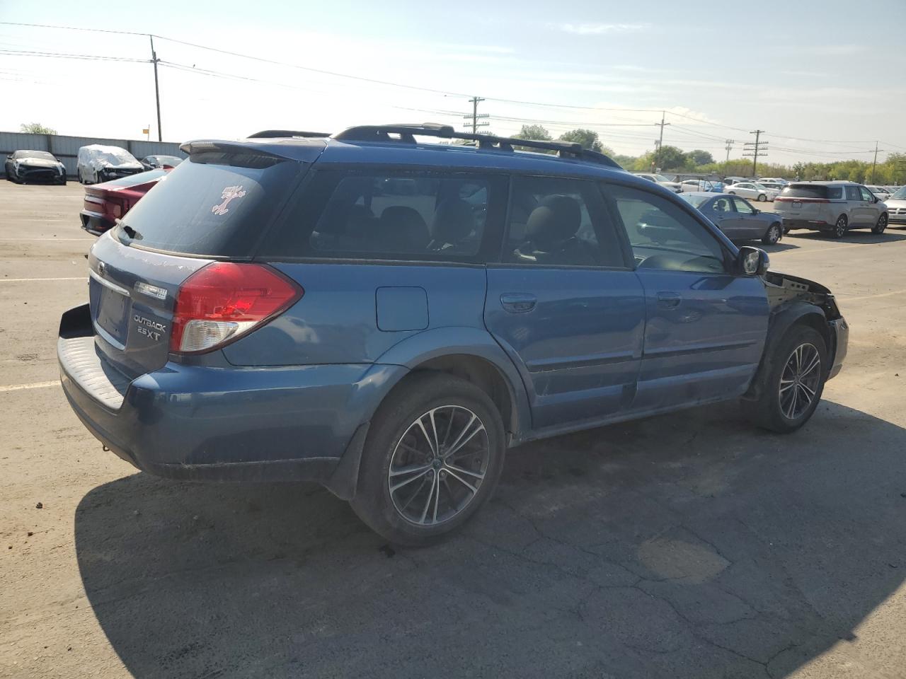 2008 Subaru Outback 2.5Xt Limited blue  Gasoline 4S4BP63C984365824 photo #4