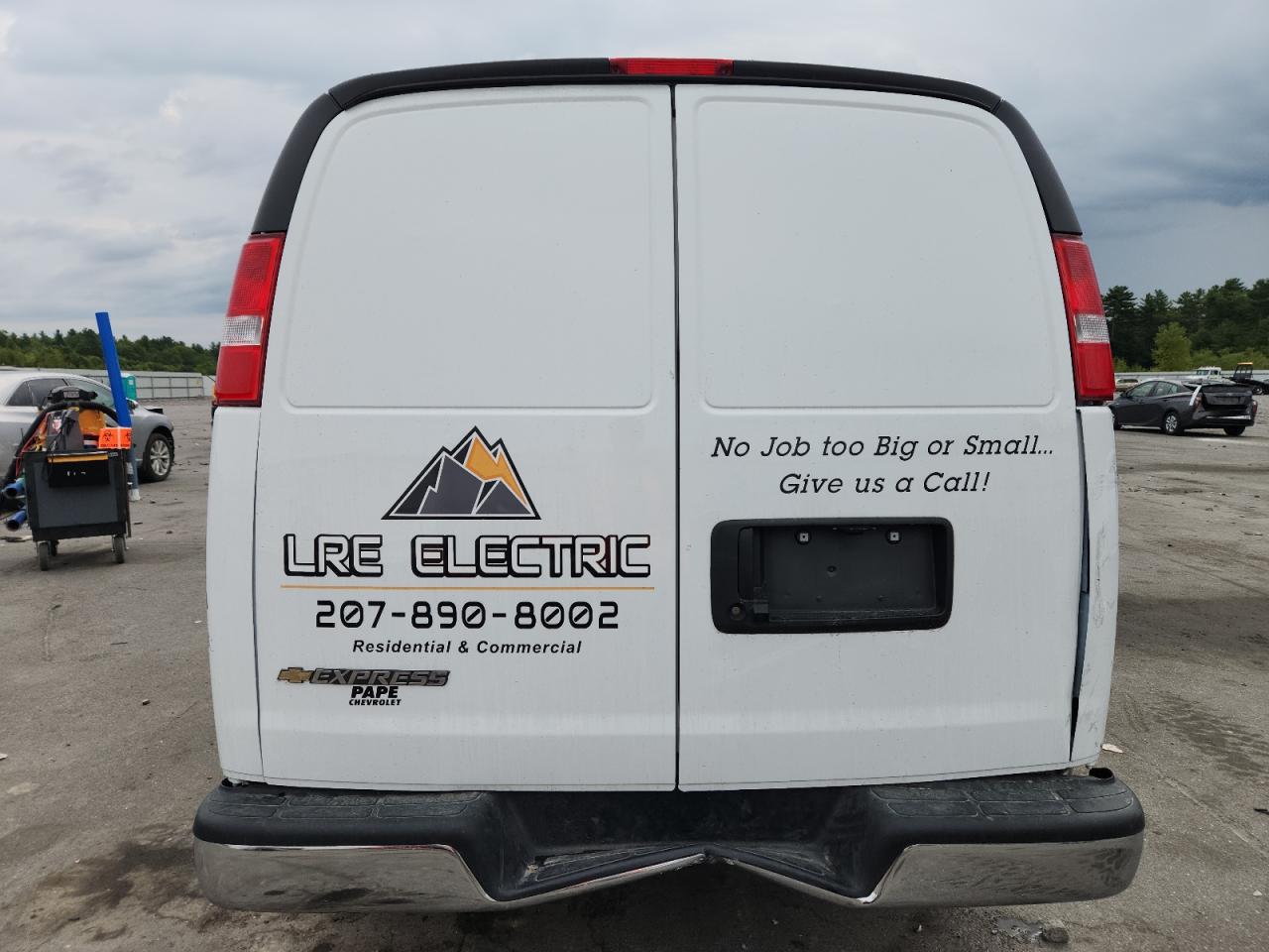 2024 Chevrolet Express G2500 VIN: 1GCWGAFP6R1284371 Lot: 70564965