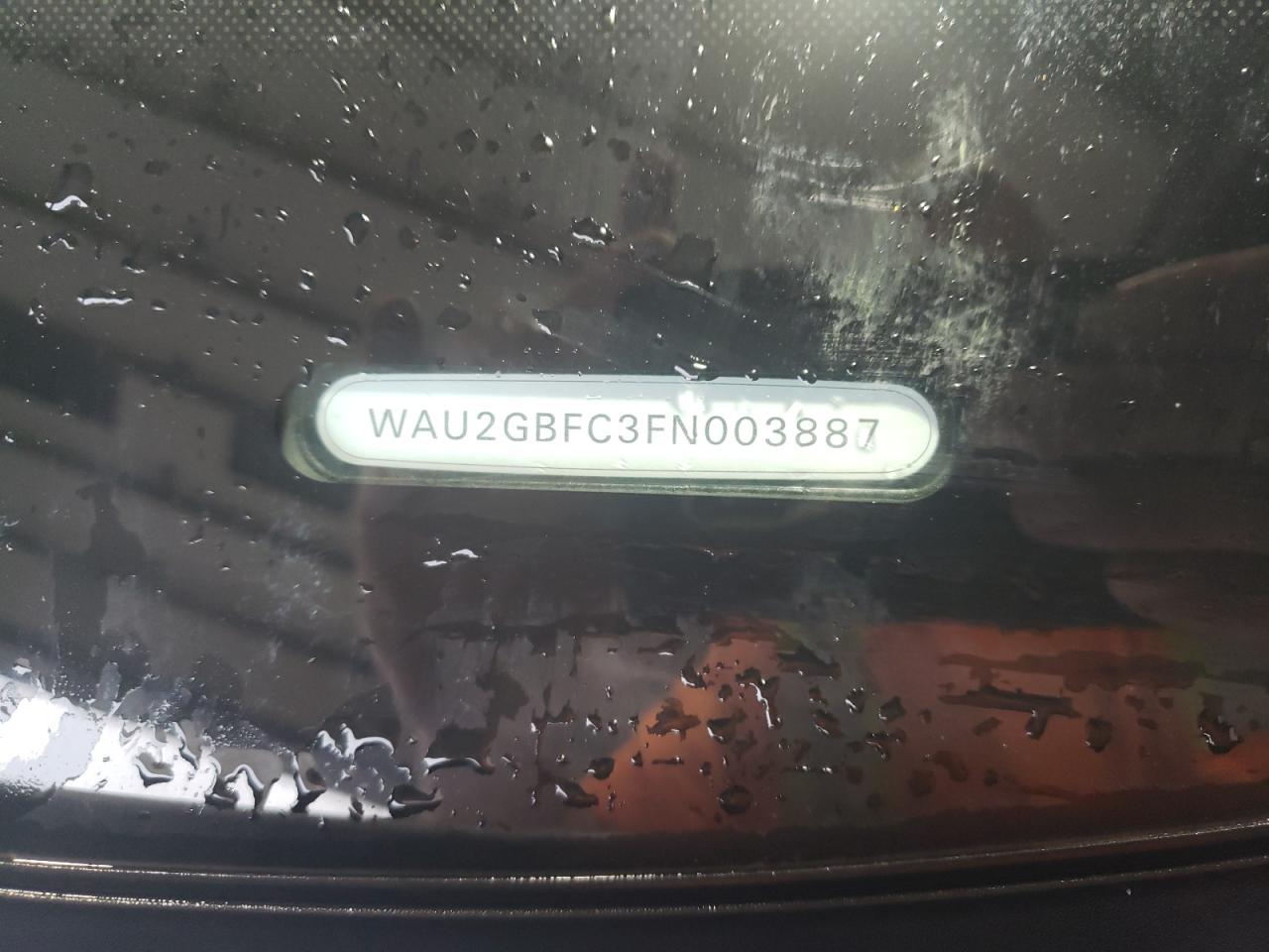 Фото: WAU2GBFC3FN003887