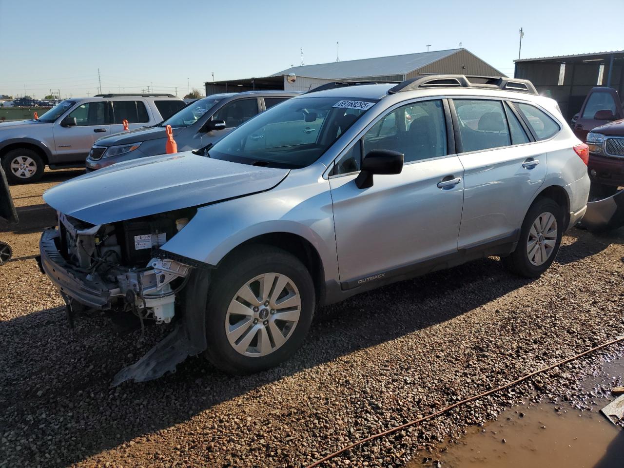 2017 Subaru Outback 2.5I silver null gas 4S4BSAAC5H3336704 photo #1