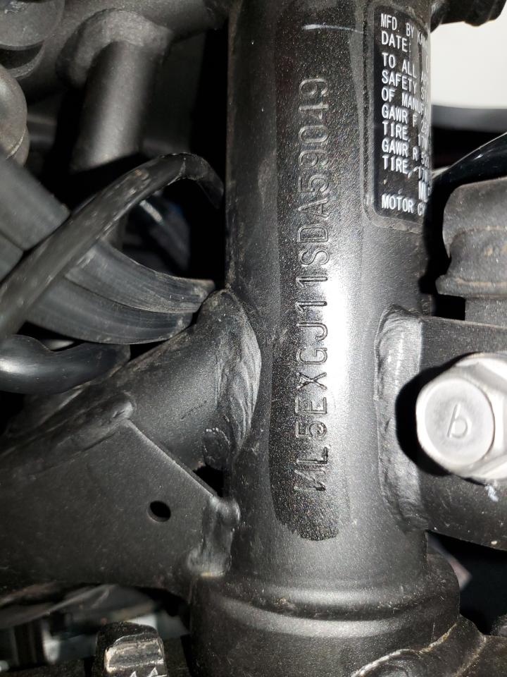 2025 Kawasaki Ex500 A VIN: ML5EXGJ11SDA59049 Lot: 67319965