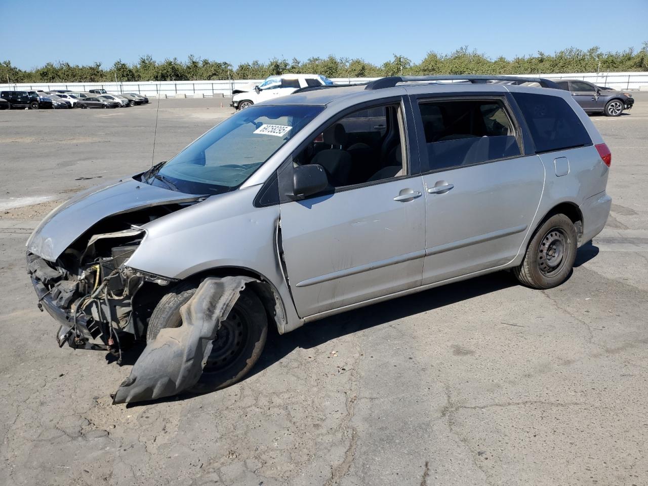2006 Toyota Sienna Ce silver null gas 5TDZA23C76S434590 photo #1