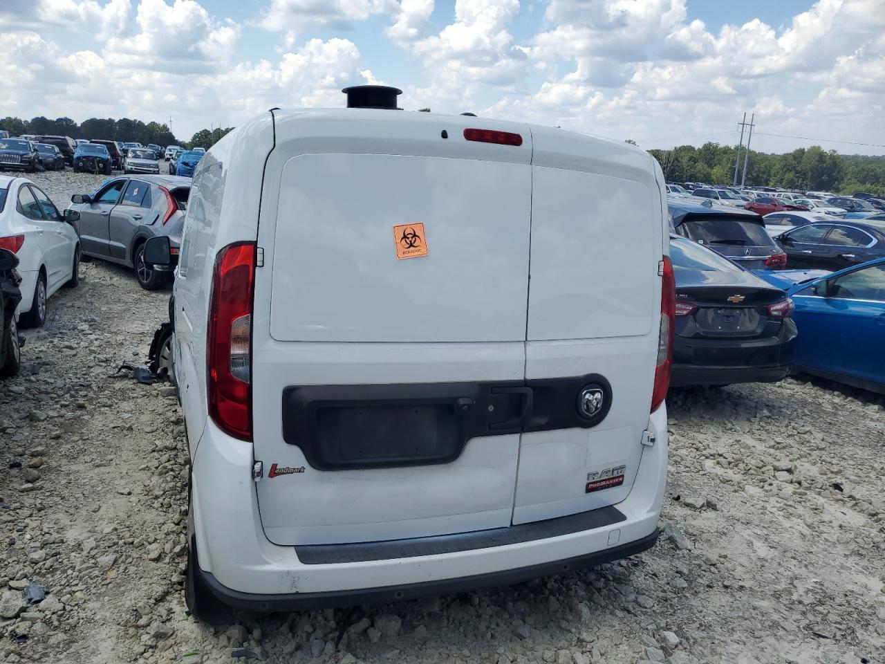 2017 Ram Promaster City Slt VIN: ZFBERFBB6H6D86600 Lot: 66936215