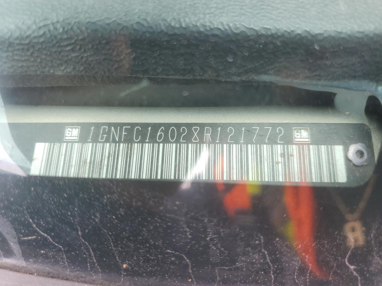 2008 Chevrolet Suburban C1500 Ls VIN: 1GNFC16028R121772 Lot: 70331625