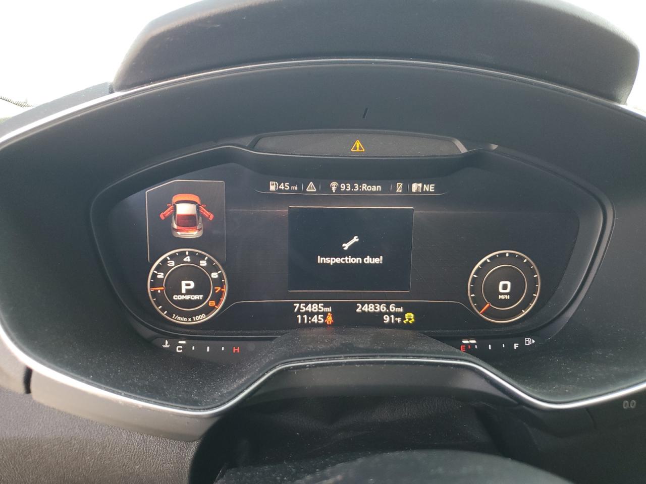 2018 Audi Tt VIN: TRUC5AFV4J1010944 Lot: 70443865