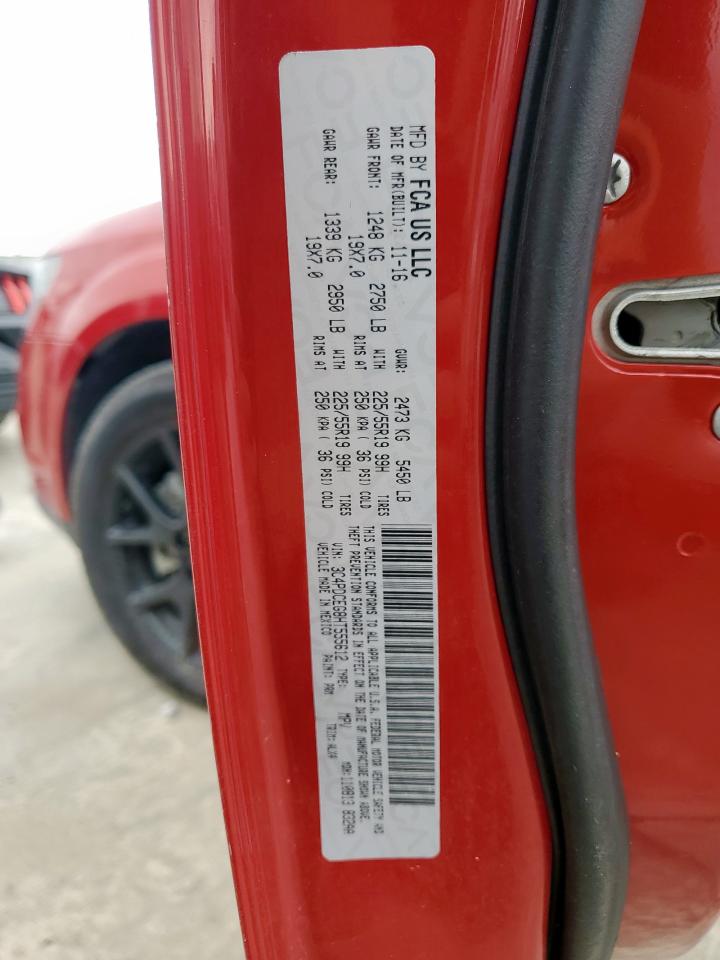 2017 Dodge Journey Gt VIN: 3C4PDCEG8HT555612 Lot: 70161015