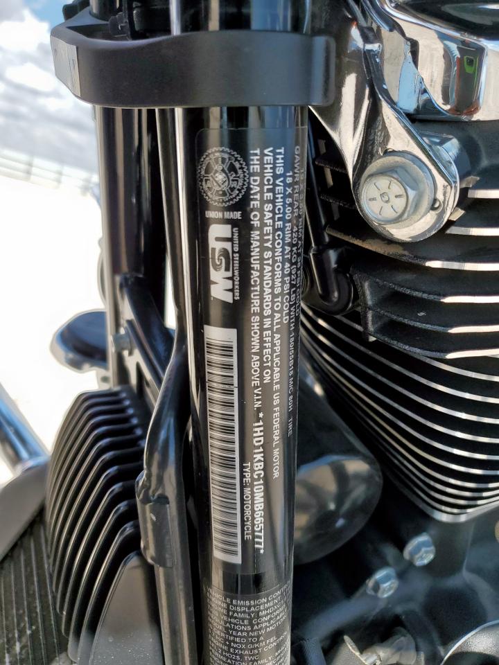 2021 Harley-Davidson Flhx VIN: 1HD1KBC10MB665777 Lot: 70211725