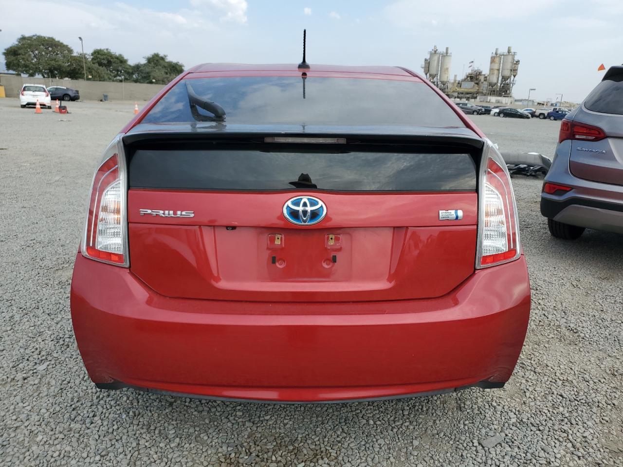 2014 Toyota Prius VIN: JTDKN3DU8E0374355 Lot: 70377235