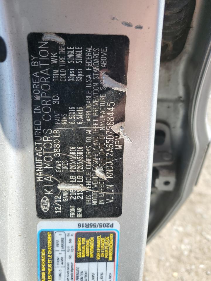 2013 Kia Soul + VIN: KNDJT2A65D7568445 Lot: 69948955