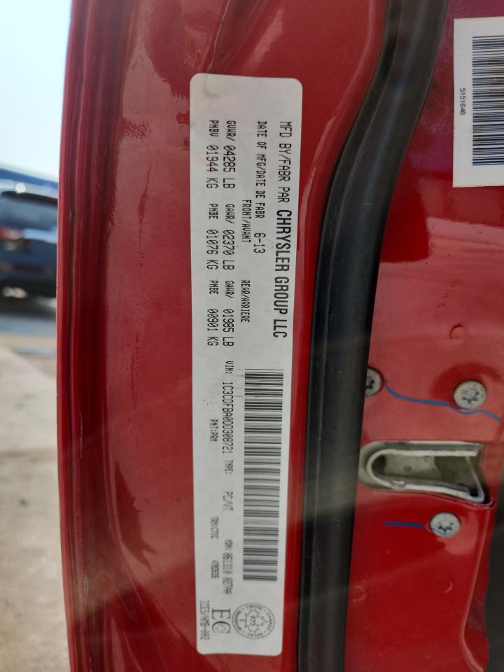 2013 Dodge Dart Sxt VIN: 1C3CDFBA0DD308721 Lot: 67094745