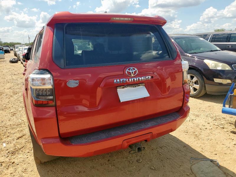  TOYOTA 4RUNNER 2019 Czerwony