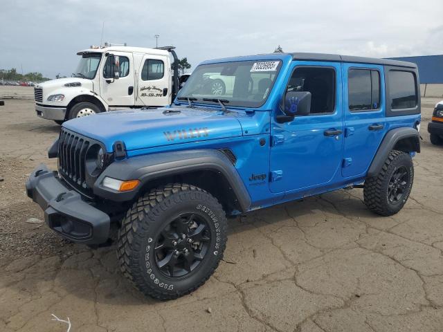  JEEP WRANGLER 2022 Granatowy