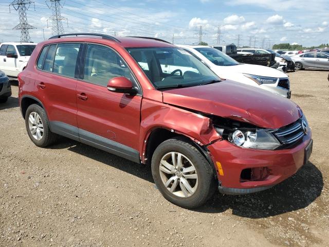  VOLKSWAGEN TIGUAN 2016 Красный
