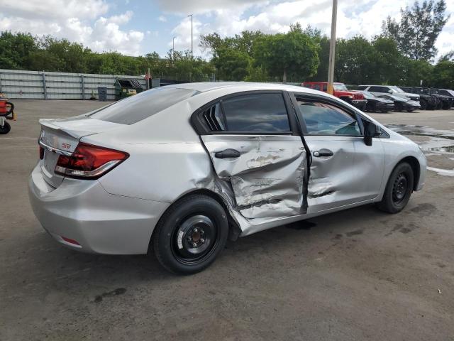 Sedans HONDA CIVIC 2013 Srebrny