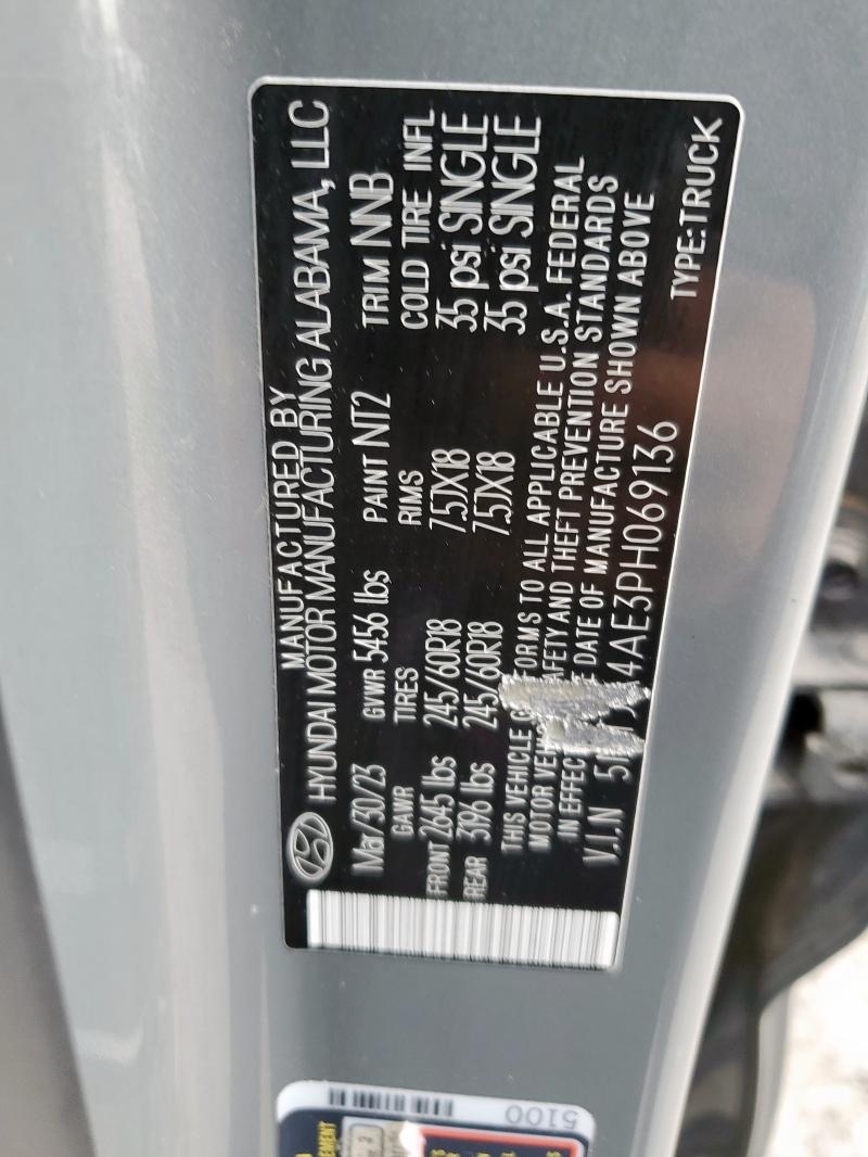 2023 HYUNDAI SANTA CRUZ SE  
