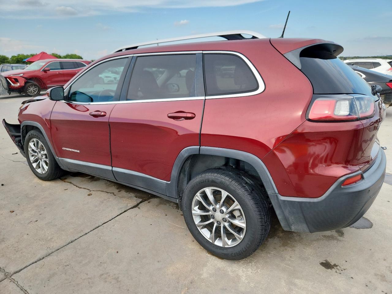2019 Jeep Cherokee Latitude Plus brown null gas 1C4PJLLB7KD479118 photo #3
