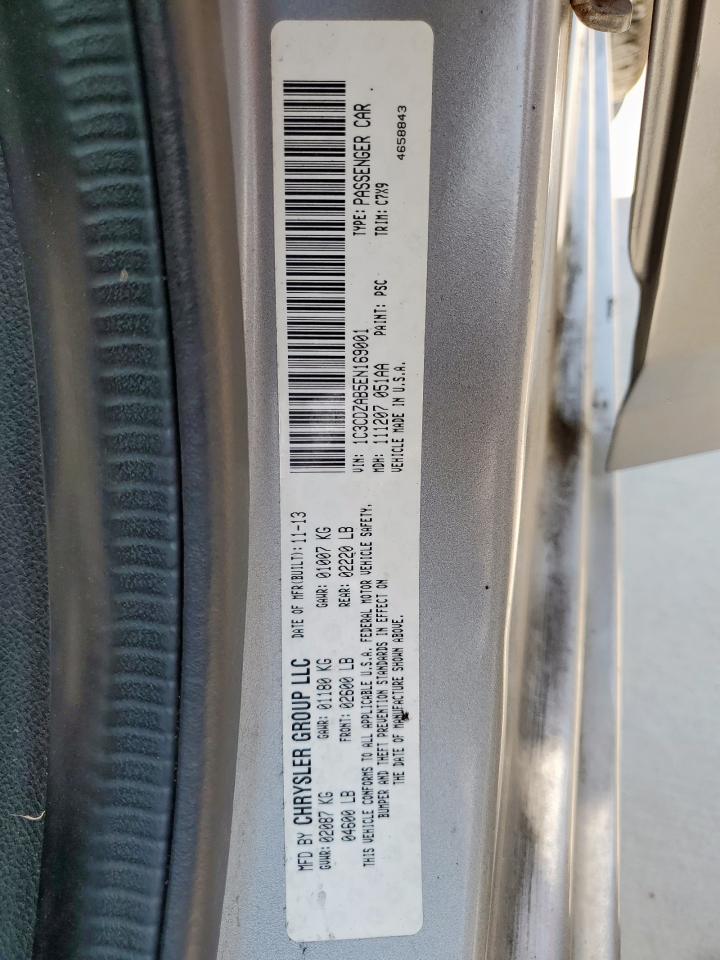 2014 Dodge Avenger Se VIN: 1C3CDZAB5EN169001 Lot: 70381335