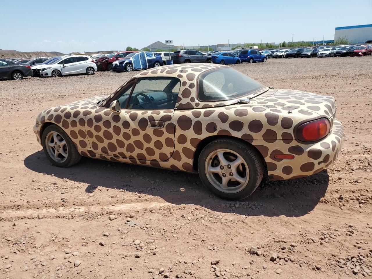 1999 Mazda Mx-5 Miata brown null gas JM1NB3539X0125626 photo #3