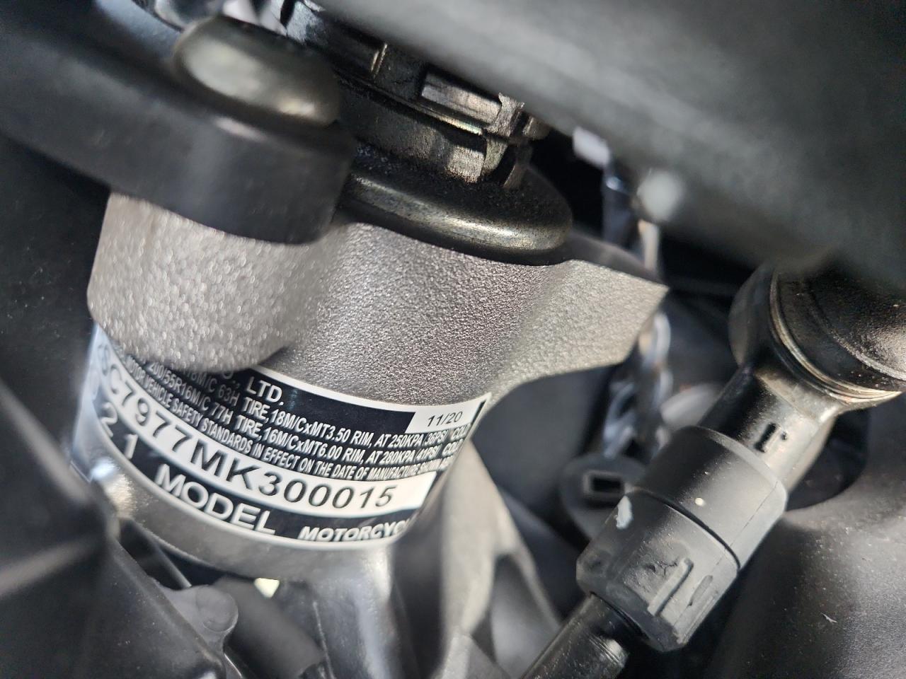 2021 Honda Gl1800 D VIN: JH2SC7977MK300015 Lot: 70698505