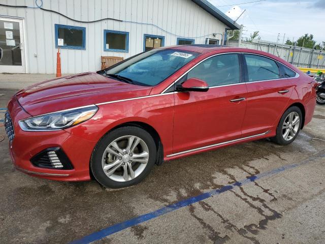  HYUNDAI SONATA 2018 Красный