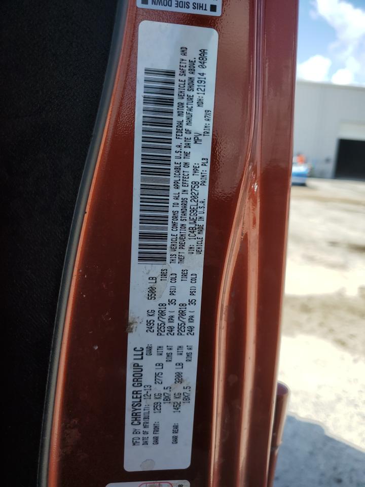 2014 Jeep Wrangler Unlimited Sahara VIN: 1C4BJWEG9EL202758 Lot: 69825355