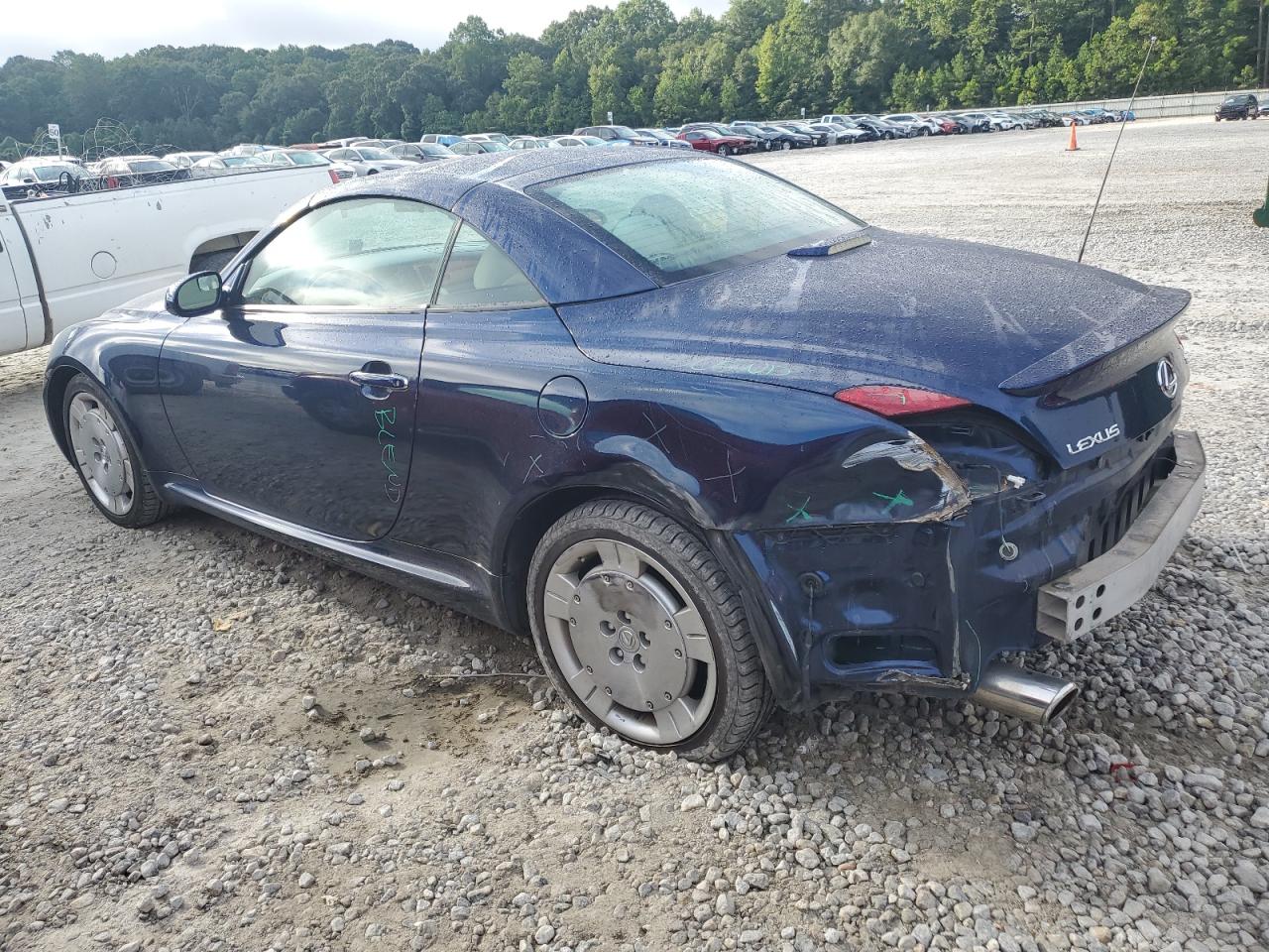 2006 Lexus Sc 430 blue null gas JTHFN48YX69001107 photo #3