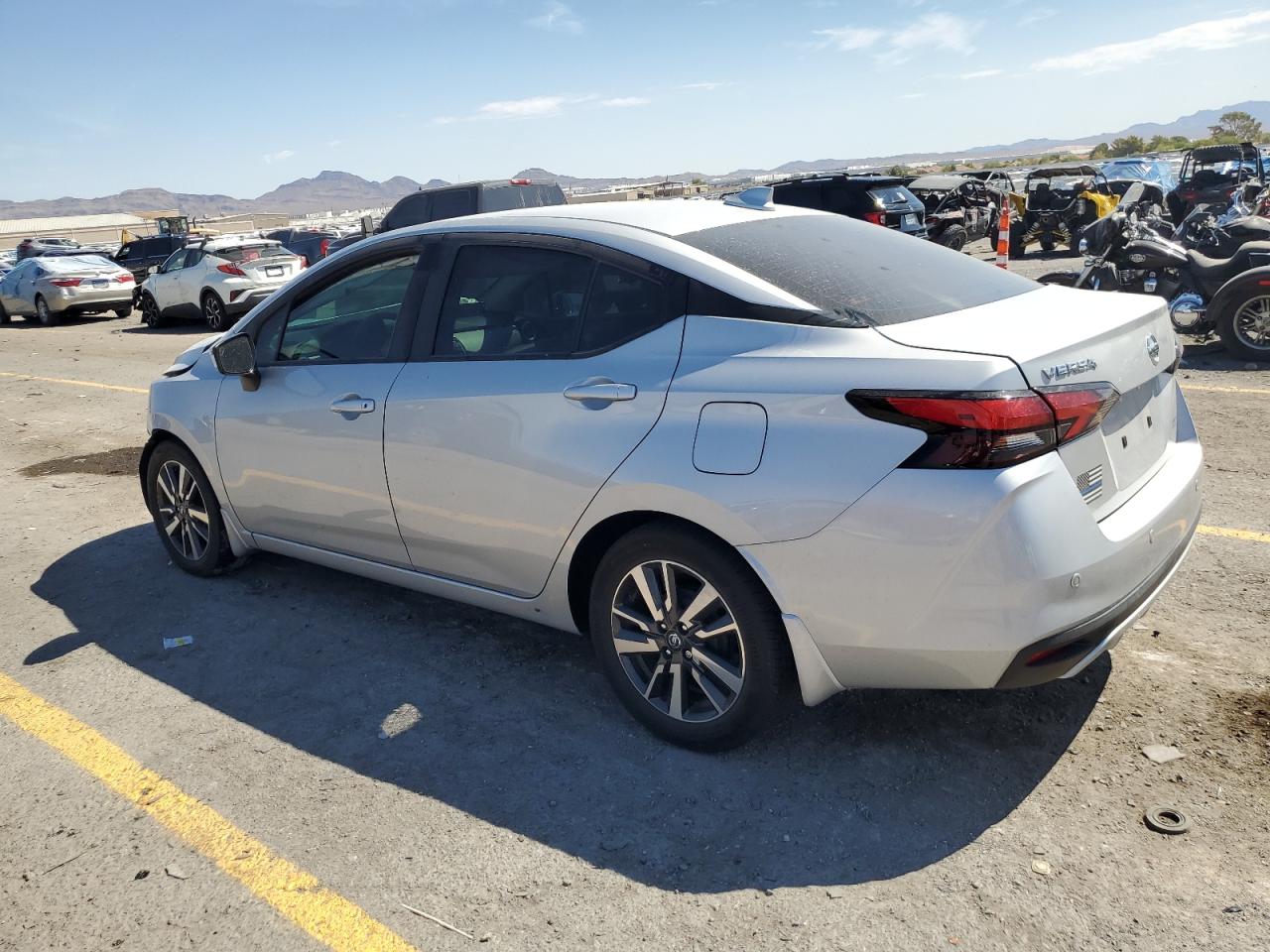 2021 Nissan Versa Sv silver null gas 3N1CN8EV7ML838510 photo #3