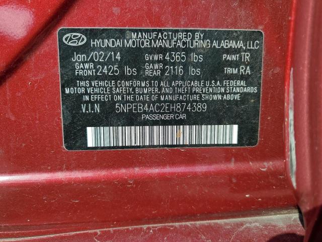2014 HYUNDAI SONATA GLS  