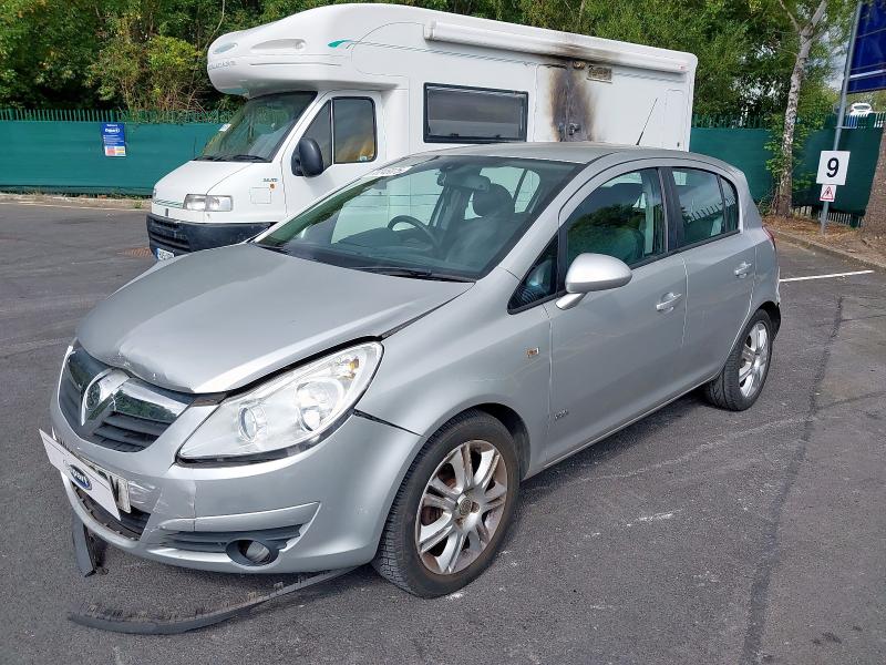 2008 VAUXHALL CORSA DESIGN AUTO  for sale at Copart ST HELENS