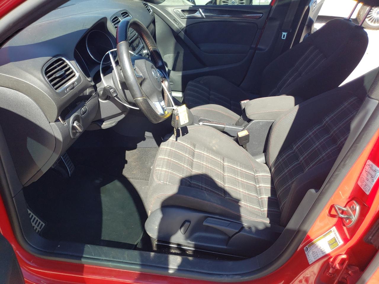 2012 Volkswagen Gti VIN: WVWHD7AJ0CW313638 Lot: 69956785