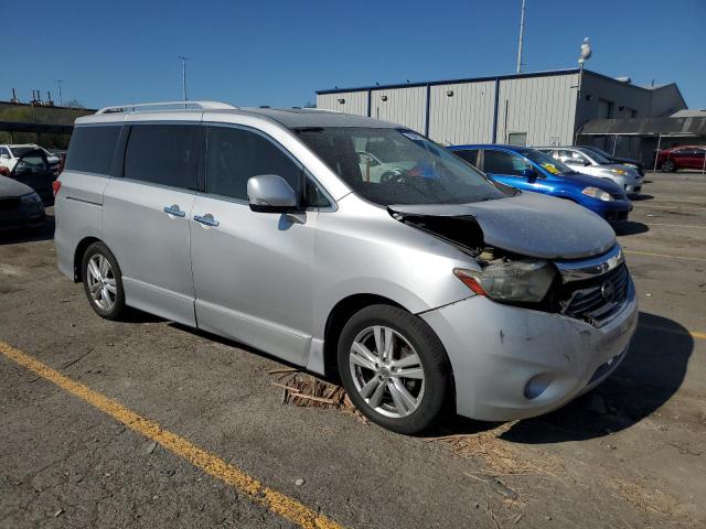 Minivans NISSAN QUEST 2012 Srebrny