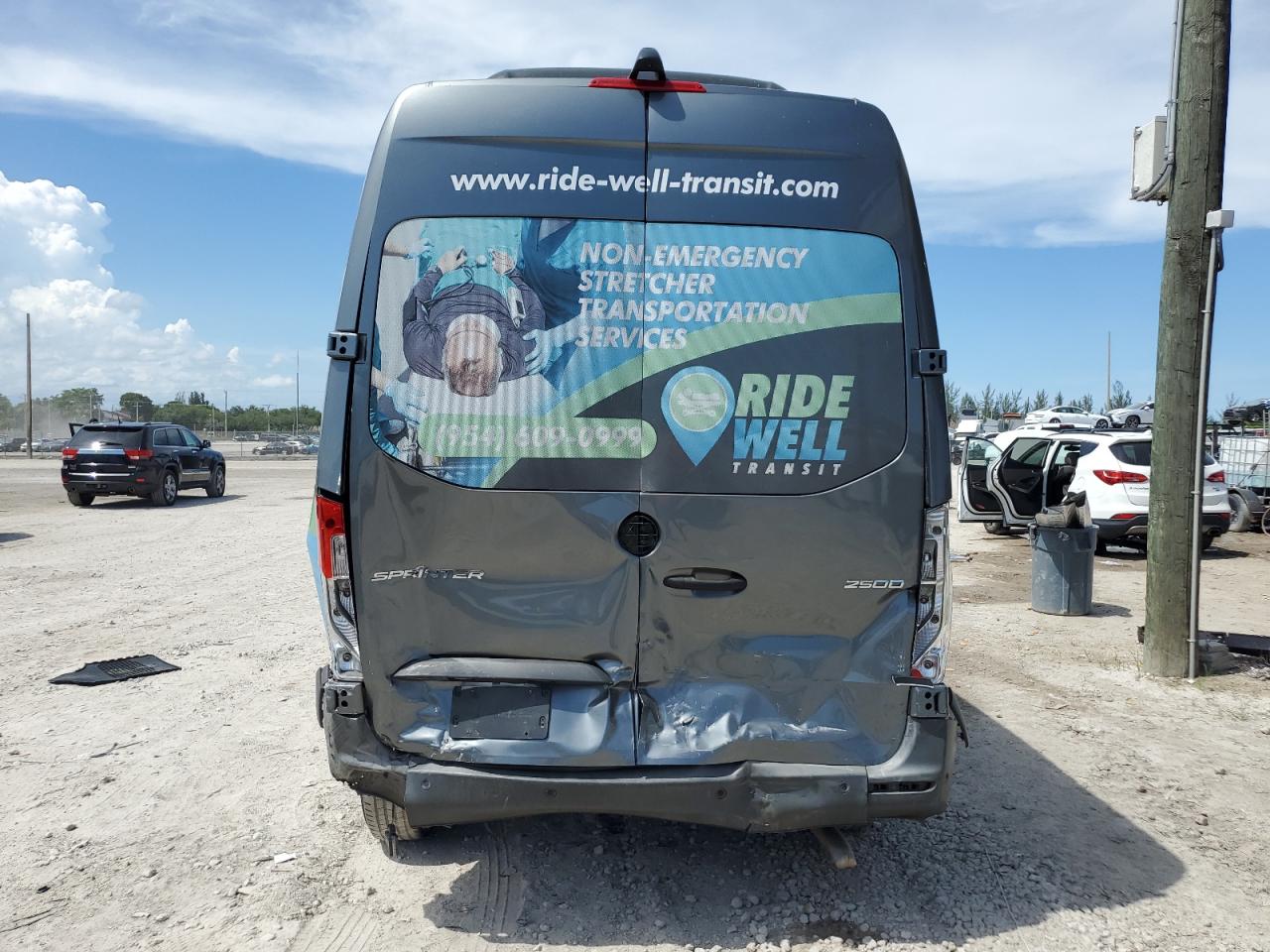 2019 Mercedes-Benz Sprinter 2500/3500 VIN: WDZPF0CD0KP190565 Lot: 69003015