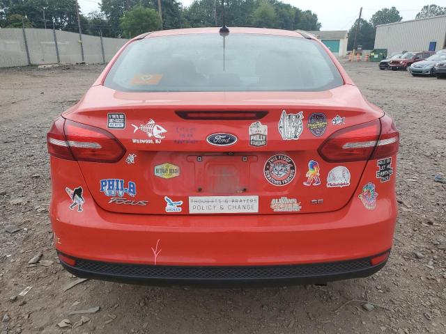  FORD FOCUS 2017 Red