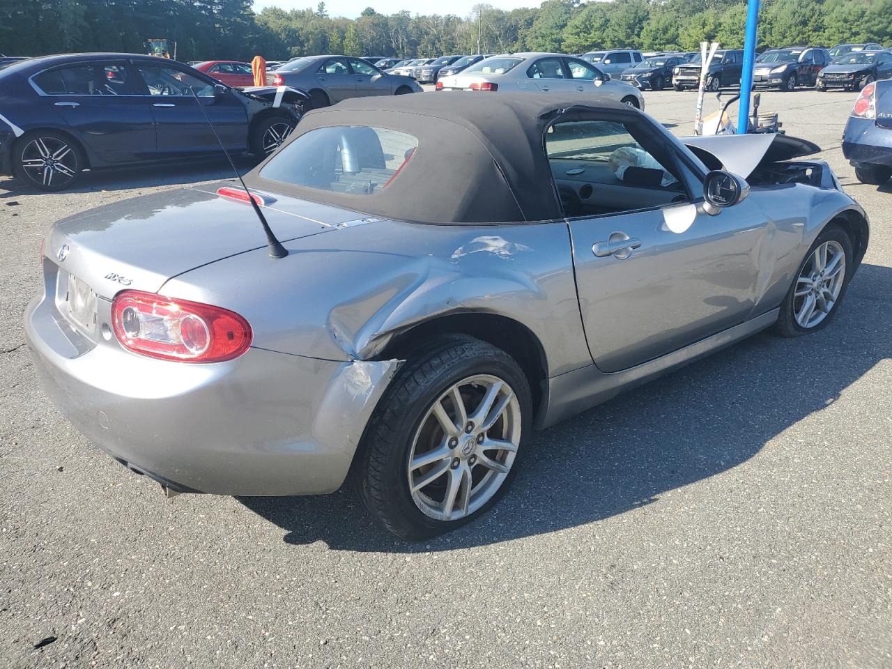 2011 Mazda Mx-5 Miata silver cabrio gas JM1NC2JF7B0219455 photo #4