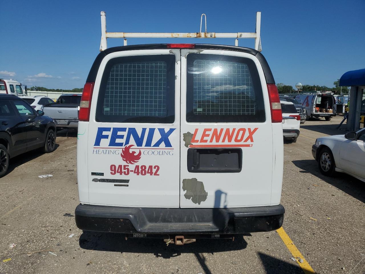 2011 Chevrolet Express G2500 VIN: 1GCWGFCA3B1106100 Lot: 69848935