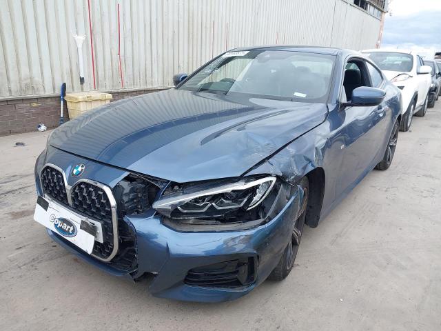2020 BMW 4 SERIES 420I M SPORT 2DR STEP AUTO for sale at Copart PETERLEE