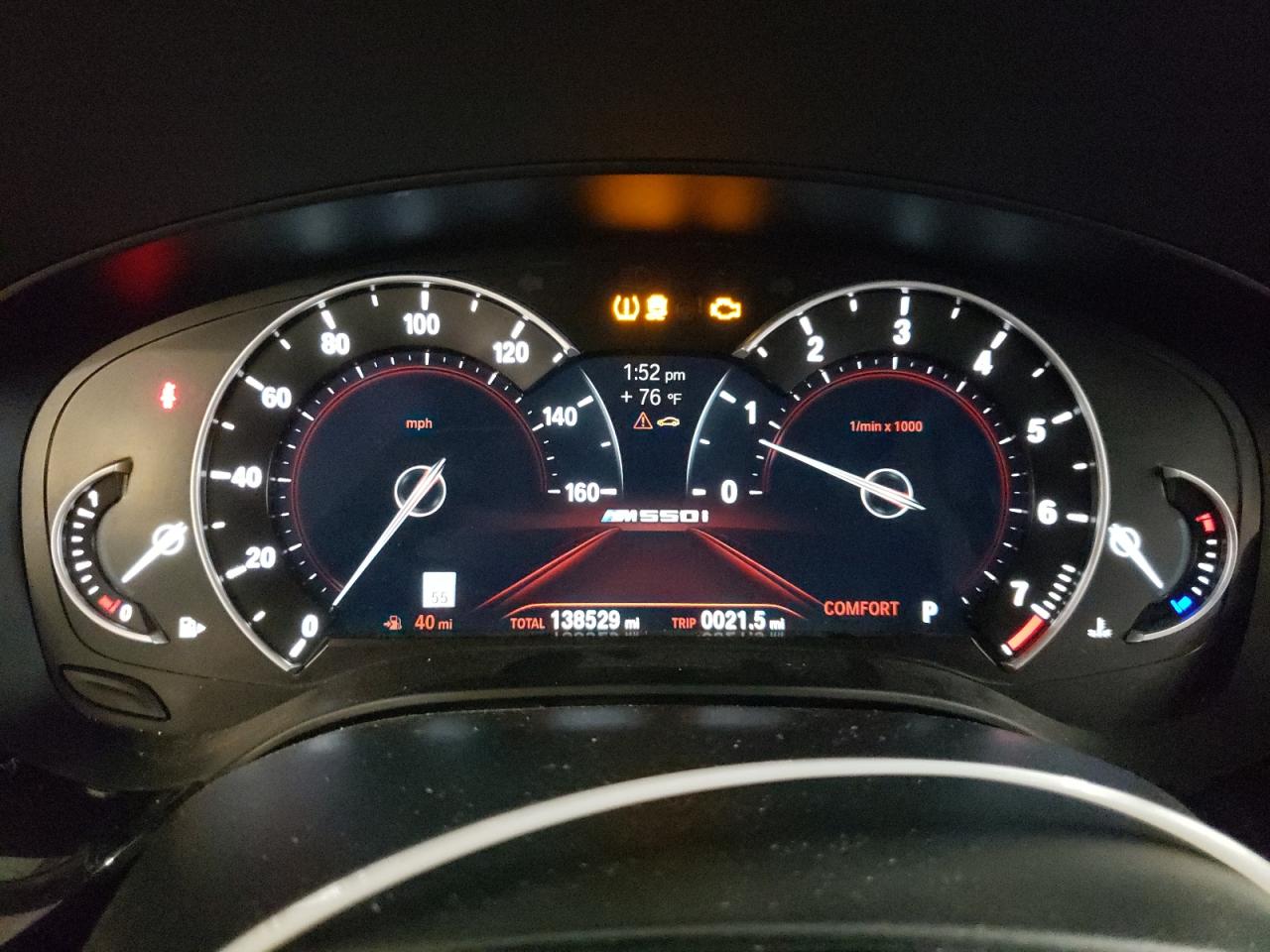 2018 BMW M550Xi VIN: WBAJB9C5XJB286856 Lot: 70557655