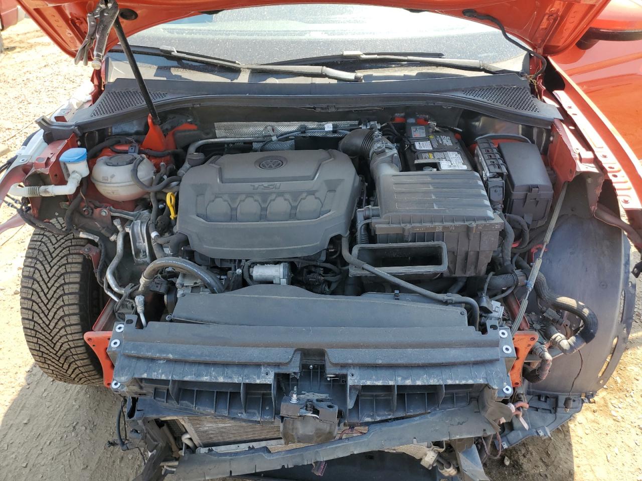 2018 Volkswagen Tiguan Se VIN: 3VV2B7AX5JM058547 Lot: 67475525